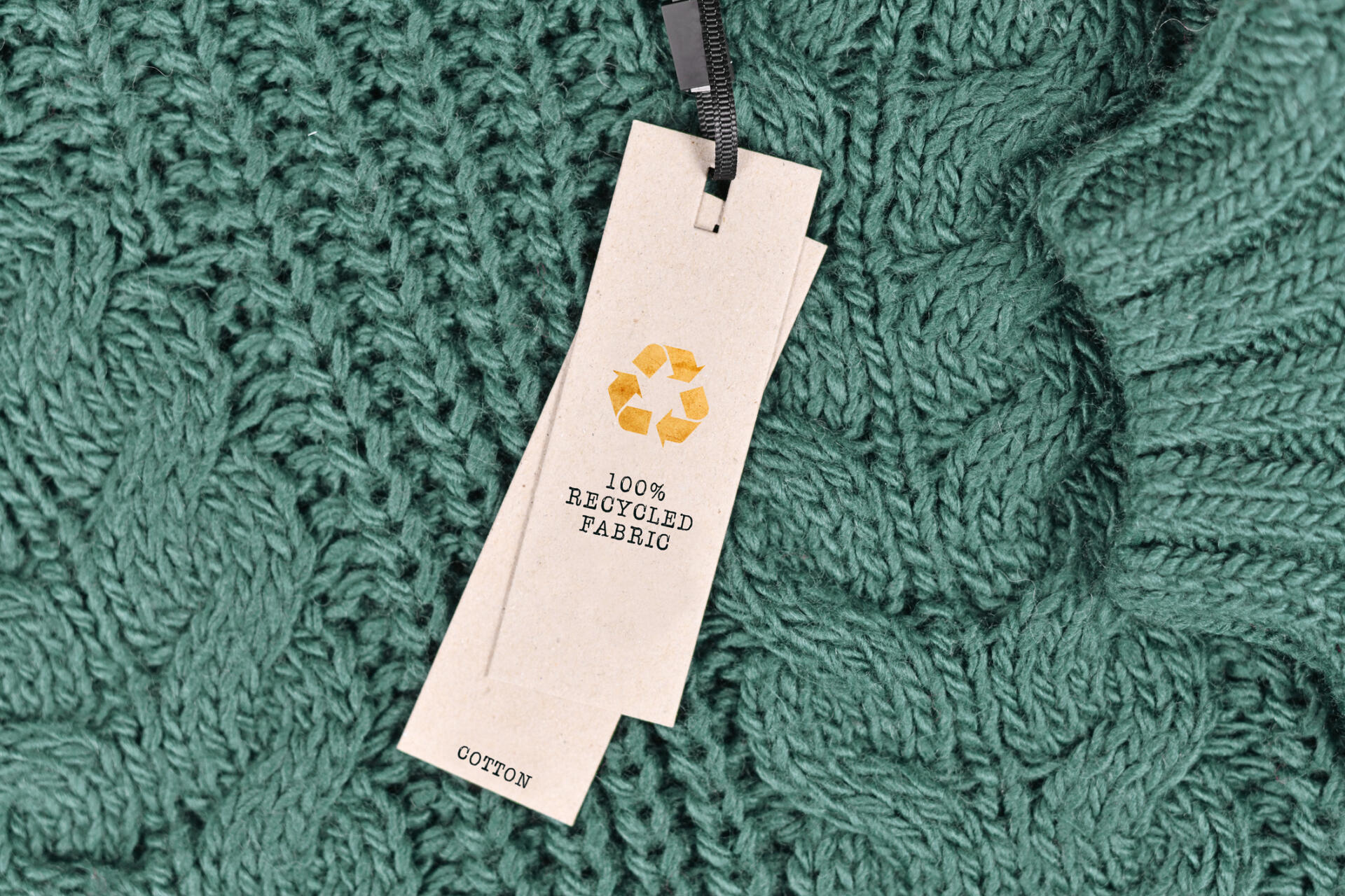 sweater made of sustainable fashion materials