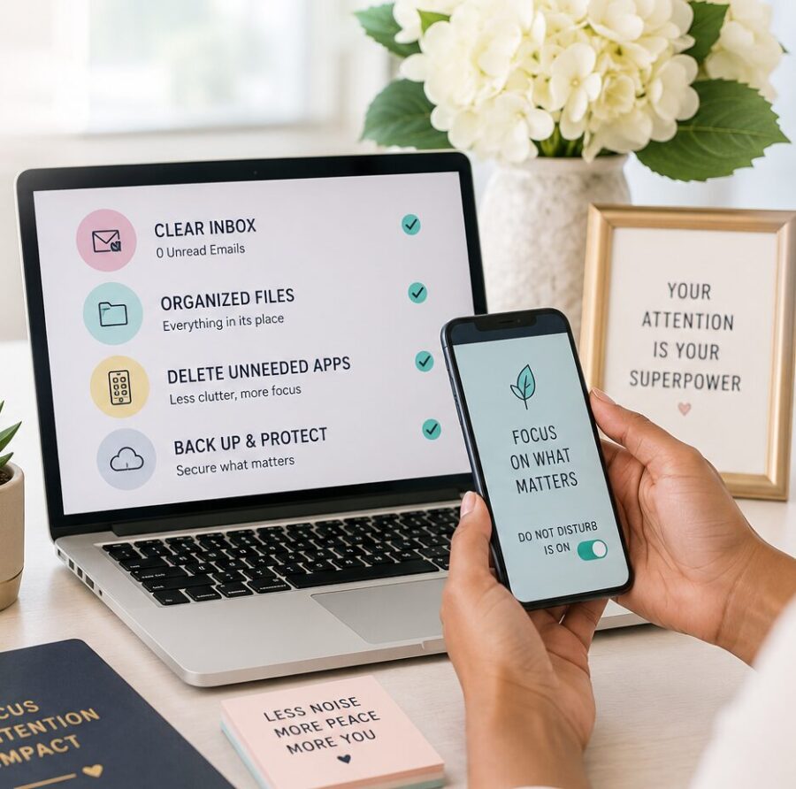 Digital Decluttering for a Better Life 2 Digital declutter